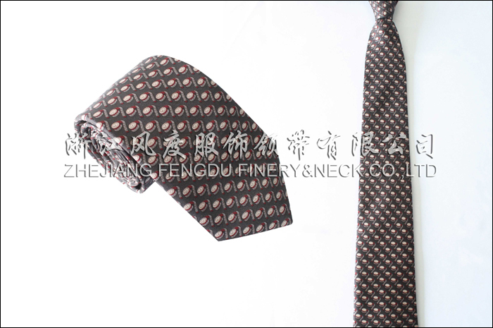 印花真絲商務領帶