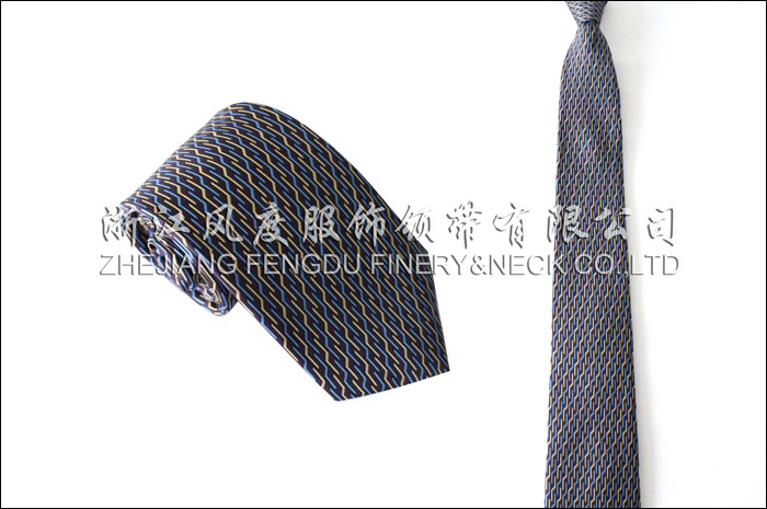 印花真絲商務領帶
