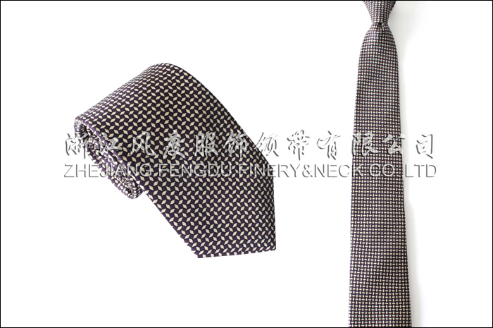 印花真絲商務領帶