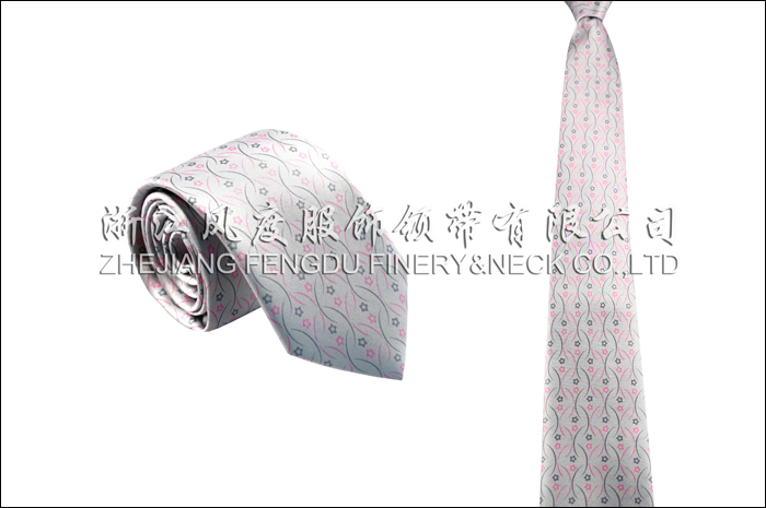 印花真絲商務領帶